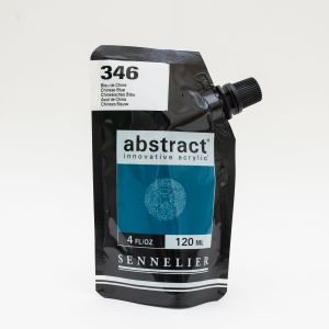 Peinture Acrylique Abstract Sennelier - 120ml - bleu de Chine