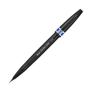 Stylo-Feutre Brush Sign Pen Artist Pentel - bleu