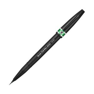 Stylo-Feutre Brush Sign Pen Artist Pentel - vert