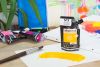 Peinture Acrylique Abstract Sennelier - 120ml - jaune de cadmiun foncé