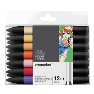 Set de 13 Feutres Promarkers Manga 1