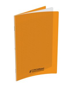Cahier 24x32 cm Conquérant - 96 pages - Séyès - orange