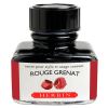 Encre Herbin en flacon "D" - 30 ml - rouge grenat