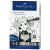 8 Feutres Faber-Castell Pitt Artist Pen - spécial mangas