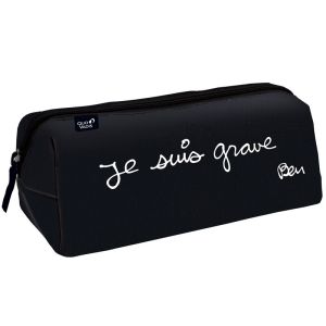 Trousse Scolaire triangulaire Ben Je suis grave