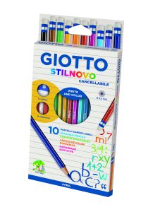 Étui de 12 Crayons de Couleur effaçables Giotto