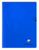 Cahier Clairefontaine Mimesys - 24x32 cm - 96 pages - petits carreaux - bleu marine