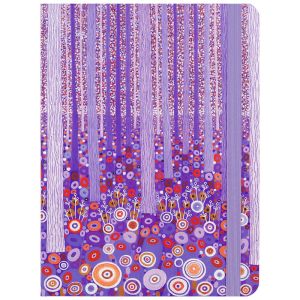 Carnet Peter Pauper Press - 15,5x21 cm - ligné - Forêt violette
