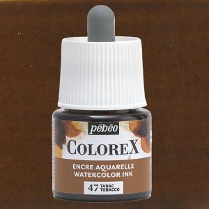 Flacon d'Encre Colorex Pébéo - 45ml - Tabac