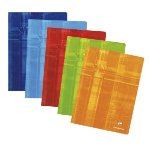 Cahier Clairefontaine - 24x32 cm - 96 pages - petits carreaux + marge