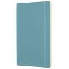 Carnet Moleskine Souple - 13x21 cm - Pages blanches - Bleu récif