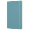 Carnet Moleskine Souple - 13x21 cm - Pages blanches - Bleu récif