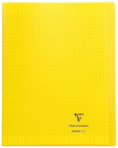 Cahier Clairefontaine Koverbook - 24x32 cm - 48 pages - Séyès - jaune