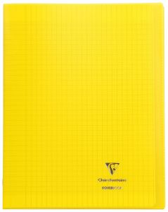 Cahier Clairefontaine Koverbook - 24x32 cm - 48 pages - Séyès - jaune