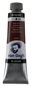 Peinture à l'Huile Van Gogh fine - 40 ml - violet de Mars