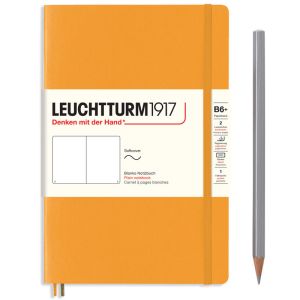 Carnet Leuchtturm souple - 12,5x19cm - Rising Sun - Pages blanches