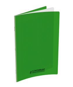 Cahier 24x32 cm Conquérant - 48 pages - Séyès - vert