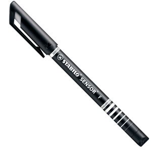 Stylo-Feutre Stabilo Sensor - 0,3 mm - noir