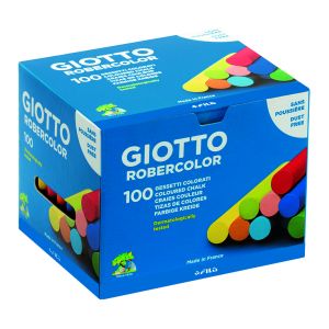 Boîte de 100 Craies Giotto - couleurs assorties