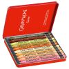 10 Pastels Aquarellables Caran d'Ache Neocolor 2 - Beya Rebai - Tons chauds