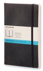 Carnet Moleskine Souple - 13x21 - pointillé - Noir