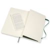 Carnet Moleskine Souple - 13x21 cm - Ligné - Vert Myrte