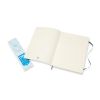 Carnet Moleskine Souple - 19x25 cm - Pages blanches - Bleu saphir