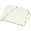 Carnet Moleskine Rigide - 13x21 cm - Pages blanches - Citron vert