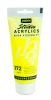 Peinture Acrylique Pébéo Studio - 100 ml - Fluo jaune