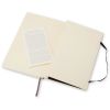 Carnet Moleskine Souple - 13x21 cm - Pages blanches - Noir