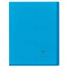 Cahier Clairefontaine Koverbook - 24x32 cm - 96 pages - Séyès - bleu