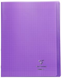 Cahier Clairefontaine Koverbook - 24x32 cm - 140 pages – Séyès - violet