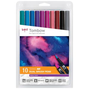 Set de 10 Feutres Tombow ABT - Galaxy