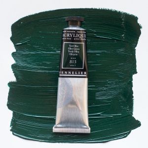 Peinture Acrylique Sennelier - extra-fine - 60ml - vert olive