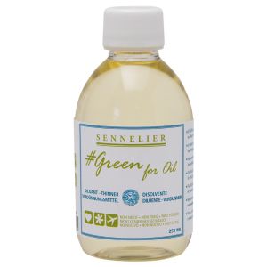 Diluant pour peinture à l'huile Sennelier Green for oil - 250 ml