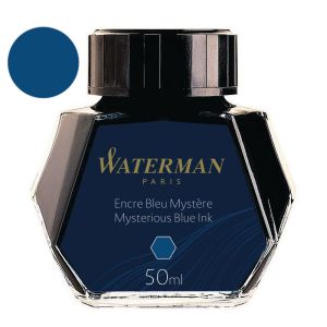 Flacon d'Encre Waterman - 50 ml - bleu mystère