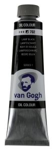 Peinture à l'Huile Van Gogh fine - 40 ml - noir de bougie