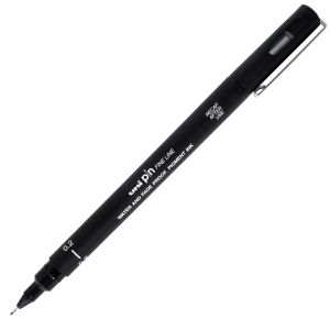 Stylo-Feutre de Dessin Uni Pin - 0,2mm