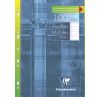 Feuilles Simples Clairefontaine - A4 - 100 pages - lign + marge - blanc