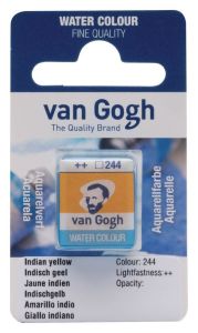 Aquarelle Fine Van Gogh - demi godet - jaune indien