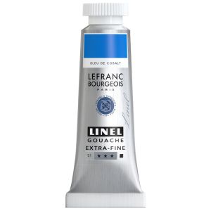 Gouache Extra-Fine Lefranc-Bourgeois - 14ml - Bleu de Cobalt