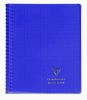 Cahier Clairefontaine Koverbook - 17x22 cm - 160 pages - Séyès - bleu navy