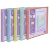 Cahier-Classeur Souple Exacompta Kreacover - A4 - Dos 2 mm - 4 anneaux - pastel