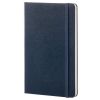 Carnet Moleskine Rigide - 13x21 cm - Pages blanches - Bleu saphir