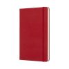 Carnet Moleskine Rigide - 13x21 cm - pointillé - Rouge écarlate