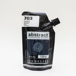 Peinture Acrylique Abstract Sennelier - 120ml - gris de Payne