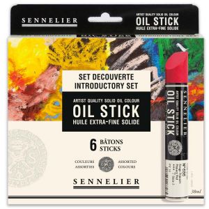 6 Oil Stick Sennelier - 6x38ml - Set découverte