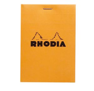 Bloc-Notes Rhodia n°12 - 8,5x12 cm - 80 feuilles - petits carreaux