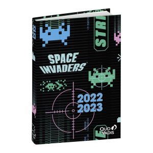 Agenda Scolaire Space  invaders - games