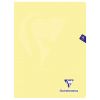 Cahier Clairefontaine Mimesys - 24x32 cm - 96 pages - Séyès - jaune topaze